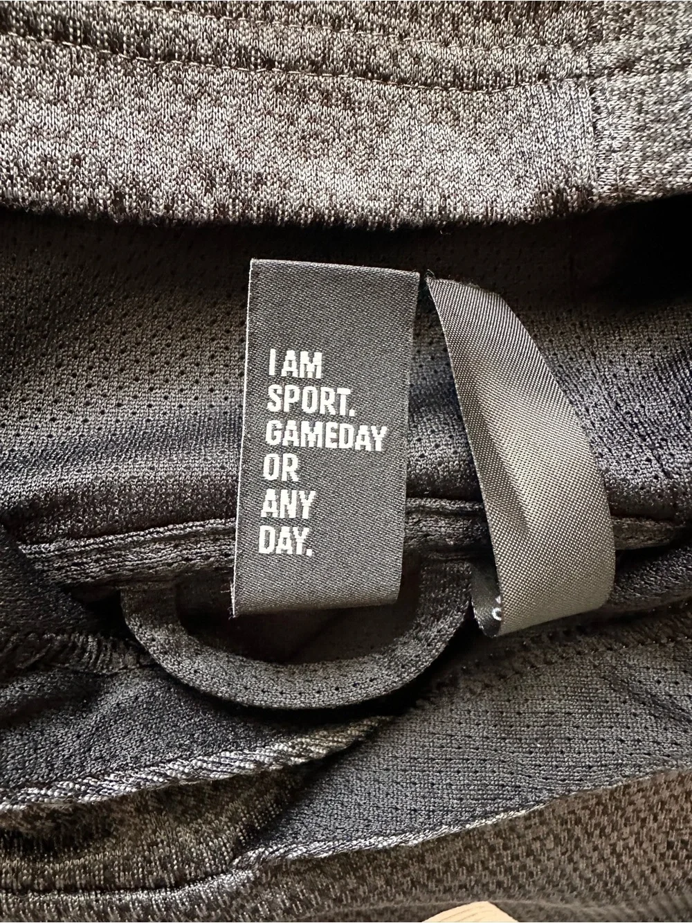 adidas Men’s Charcoal Gray Hoodie with White Logo